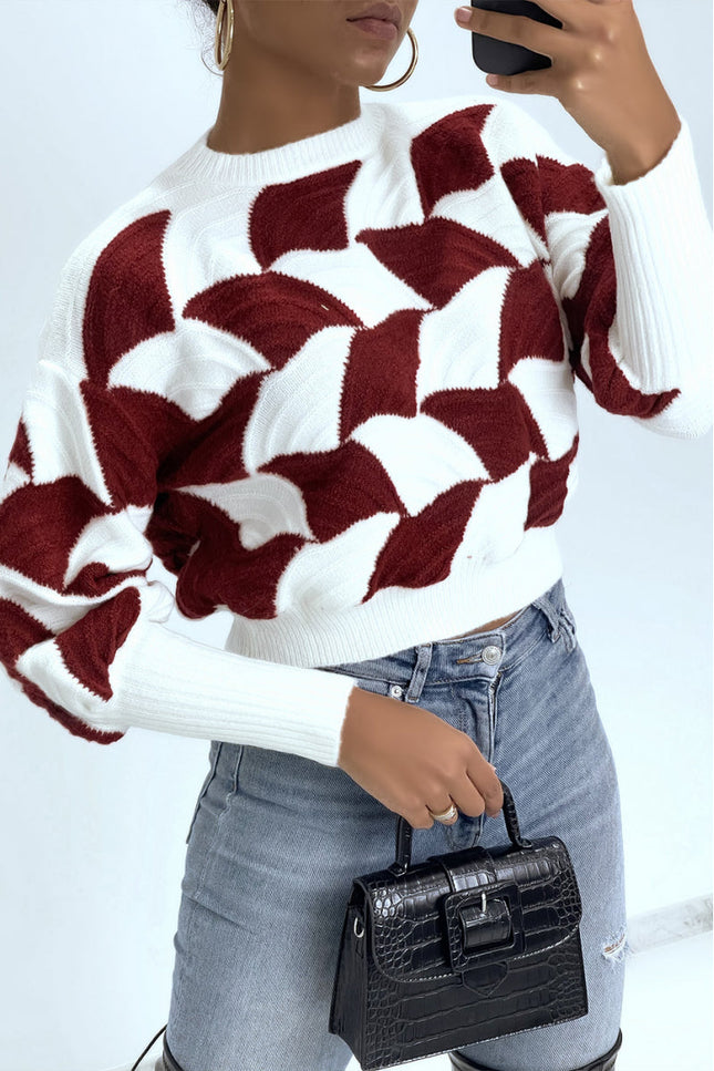 UNICORN Women's sweater gray light pink burgundy white s m l xl