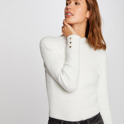 UNICORN Women's sweater beige white pink xs s m l xl