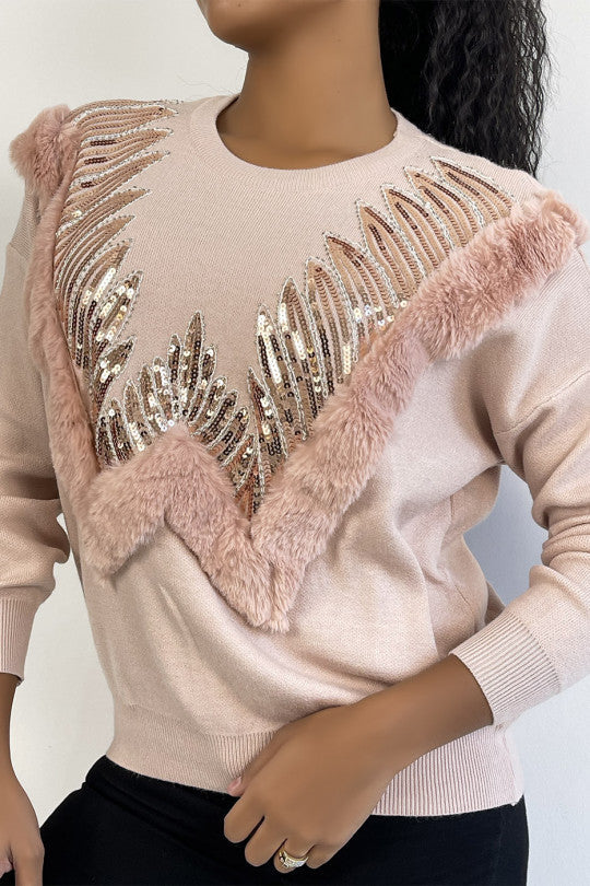 UNICORN Women's sweater pink s m l xl