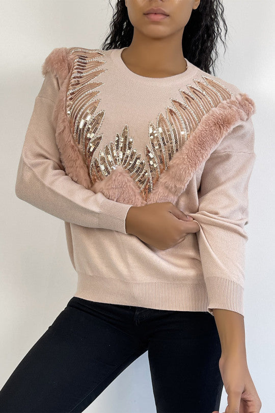 UNICORN Women's sweater pink s m l xl