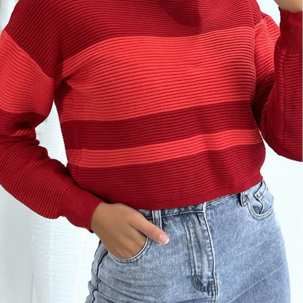 UNICORN Women's sweater red black brown white s m l xl