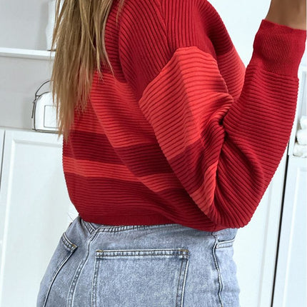 UNICORN Women's sweater red black brown white s m l xl