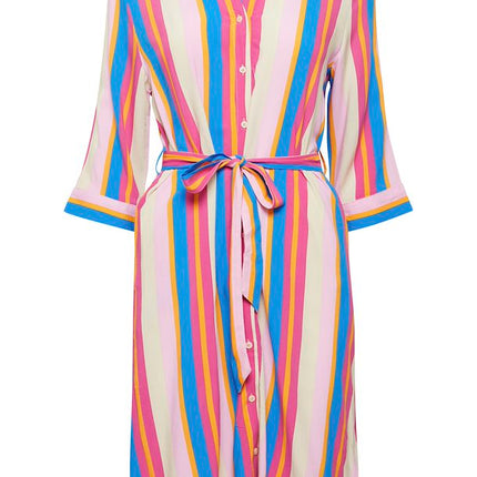 UNICORN Women's dress tiger print brown stripes pink xxs xs s m l xl xxl