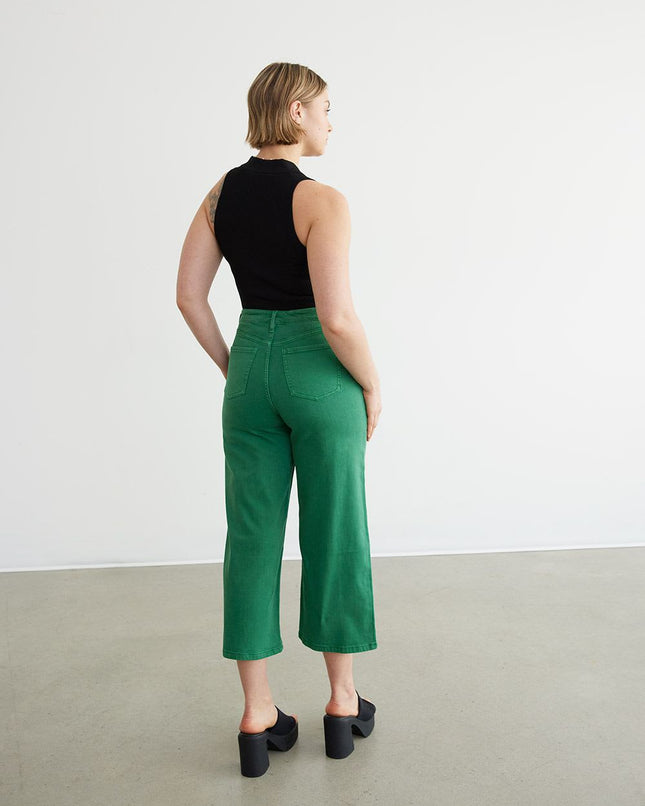 UNICORN dames broek groen wit xxs xs s m l xl xxl xxxl