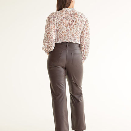 UNICORN Women's leather trousers black brown purple xxs xs s m l xl xxl xxxl