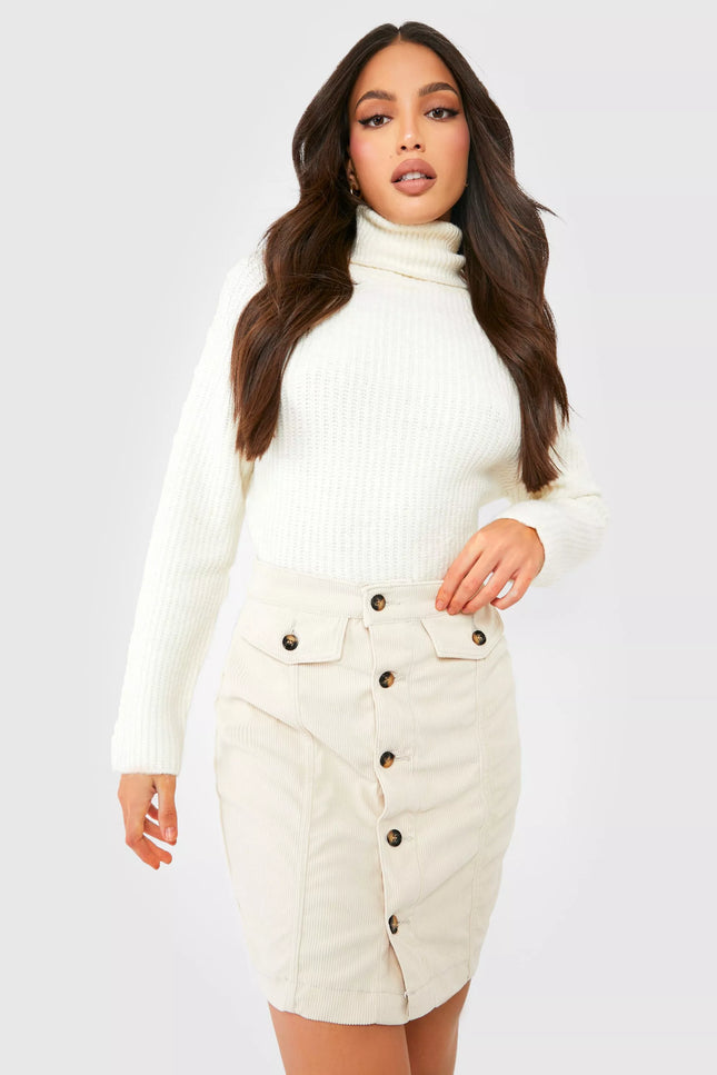 UNICORN Women's skirt off-white xs s