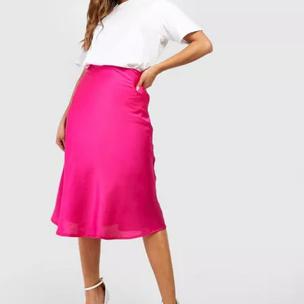 UNICORN Women's long skirt dark pink xs s m l xl xxl