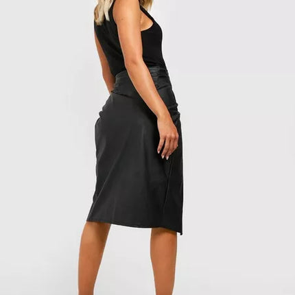 UNICORN Women's leather skirt black xs s m l
