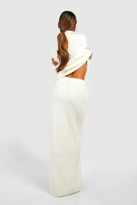 UNICORN Women's skirt long white s m l xl xxl