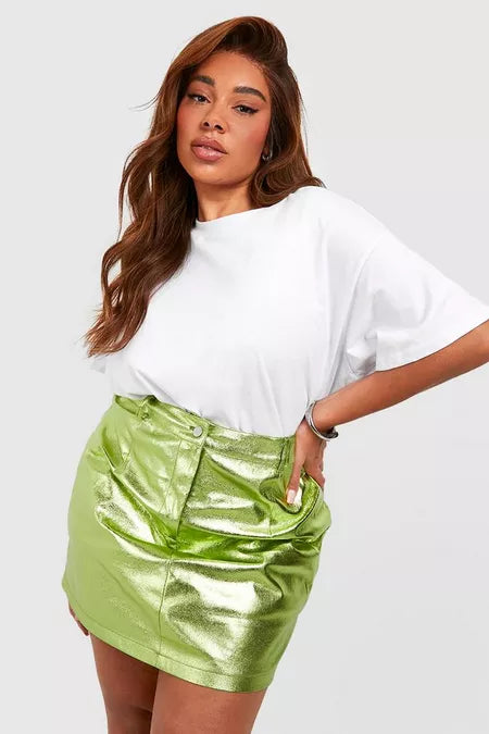 UNICORN Women's skirt gloss green xxl xxxl xxxxl xxxxxl xxxxxxl xxxxxxxxl
