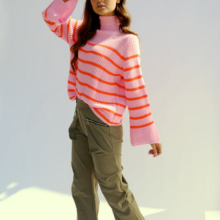 UNICORN Women's sweater pink green s m l