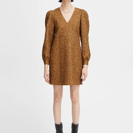 UNICORN Women's dress yellow brown xs s m l xl