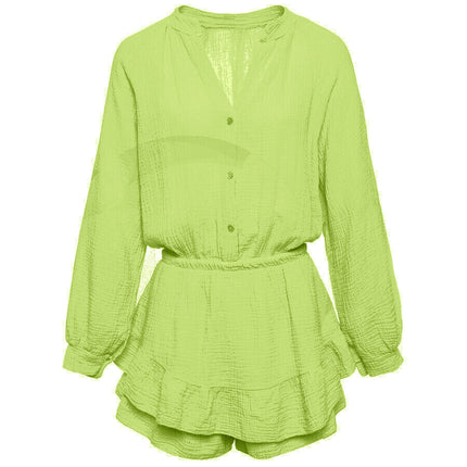 UNICORN Women's jumpsuit light green s m l