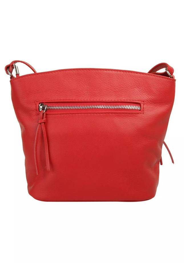 UNICORN Women's handbag leather red