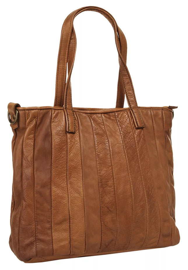 UNICORN Women's shoulder bag leather brown one size