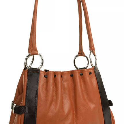 UNICORN Women's handbag brown leather