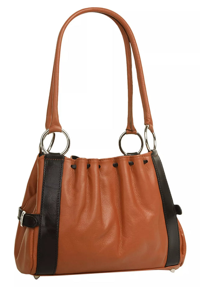 UNICORN Women's handbag brown leather