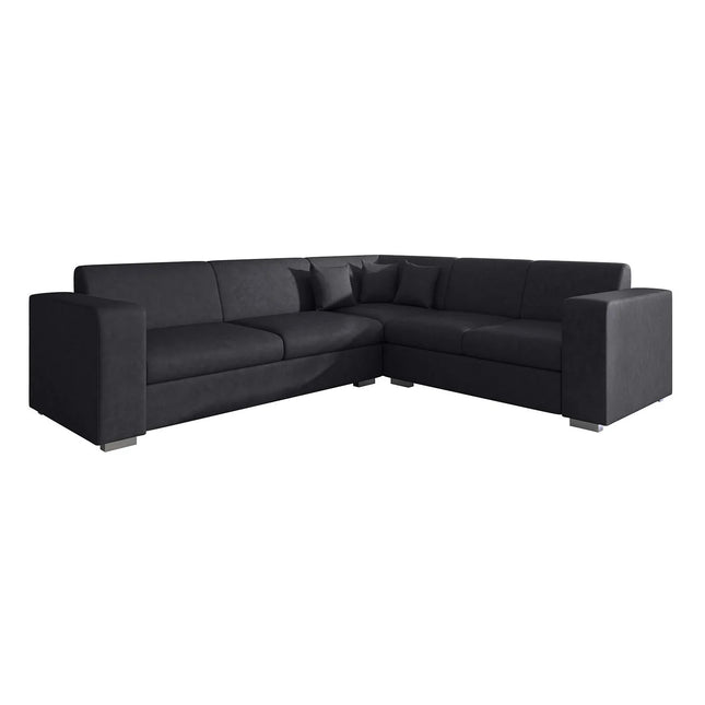 UNICORN Corner sofa 4-seater Faux leather cognac