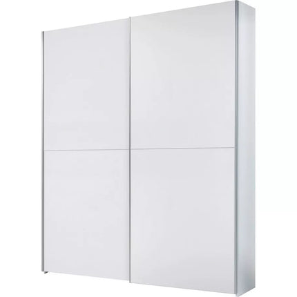 UNICORN Wardrobe modern white oak brown gray Width 170 cm Depth 59 cm Height 195 cm