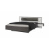 UNICORN Double Bed Sephora - White - Gray - 160x200 cm