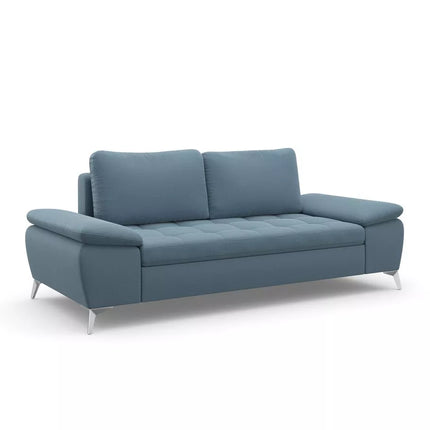 UNICORN Two-seater sofa blue beige gray dark gray silver brown Width 211 cm Depth 90 cm Height 85 cm Seat height 44 cm