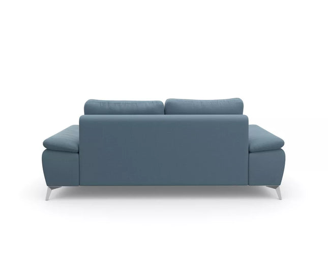 UNICORN Two-seater sofa blue beige gray dark gray silver brown Width 211 cm Depth 90 cm Height 85 cm Seat height 44 cm