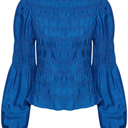 UNICORN Women's blue long-sleeved blouse xs s m l xl xxl xxxl