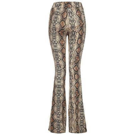 UNICORN Women's snake print trousers s/m m/l