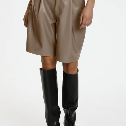 UNICORN Women's shorts leather brown s