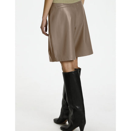 UNICORN Women's shorts leather brown s