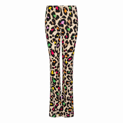 Soft flared legging Leo color