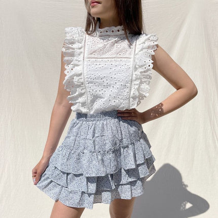 UNICORN Women's skirt light blue s m l