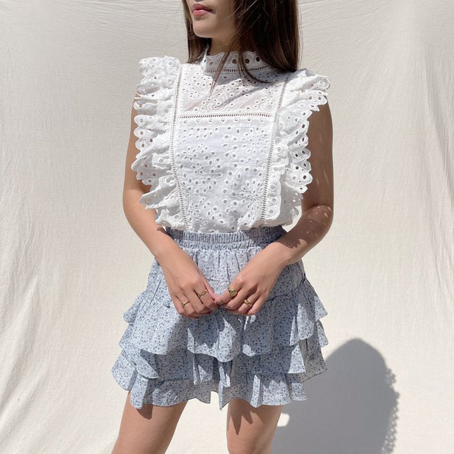 UNICORN Women's skirt light blue s m l