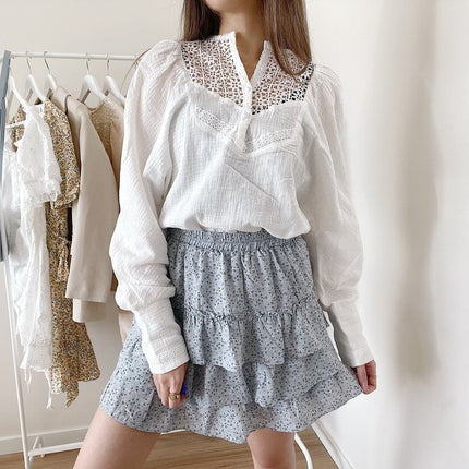 UNICORN Women's skirt light blue s m l