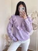 UNICORN Women's sweater purple black white xs s m l xl