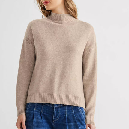 UNICORN Women's knitted sweater dark blue beige light blue pink 34 36 38 40 42 44 46