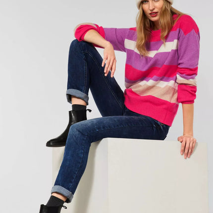 UNICORN Women's sweater pink purple 34 36 38 40 42 44 46