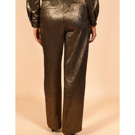 UNICORN Women's pants anna brown silver xs s m l