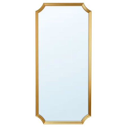 UNICORN Svansele Mirror, gold colour, 73x158 cm