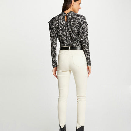 Dames shirt zwart xs s m l xl