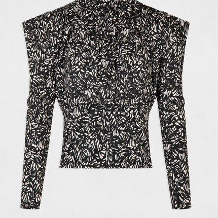 Dames shirt zwart xs s m l xl