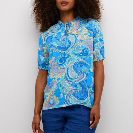 UNICORN Women's blouse patterns blue s m l xl
