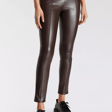 UNICORN Women's leather trousers brown xs s m l xl xxl xxxl