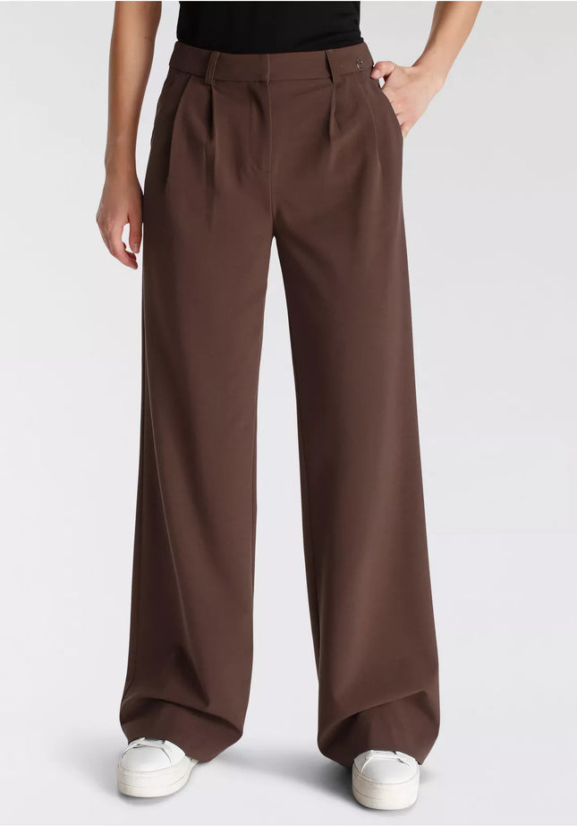 UNICORN Women's wide-leg trousers brown 34 36 38 40 42 44 46