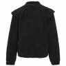 Dames winterjas bruin zwart s m l