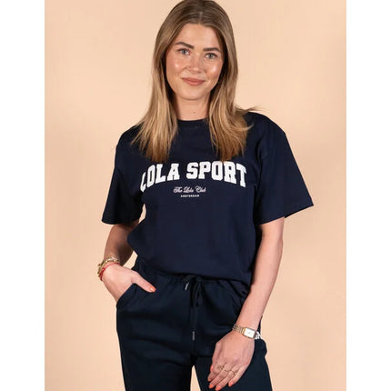 UNICORN The Lola Club Emma navy tee xs s m l