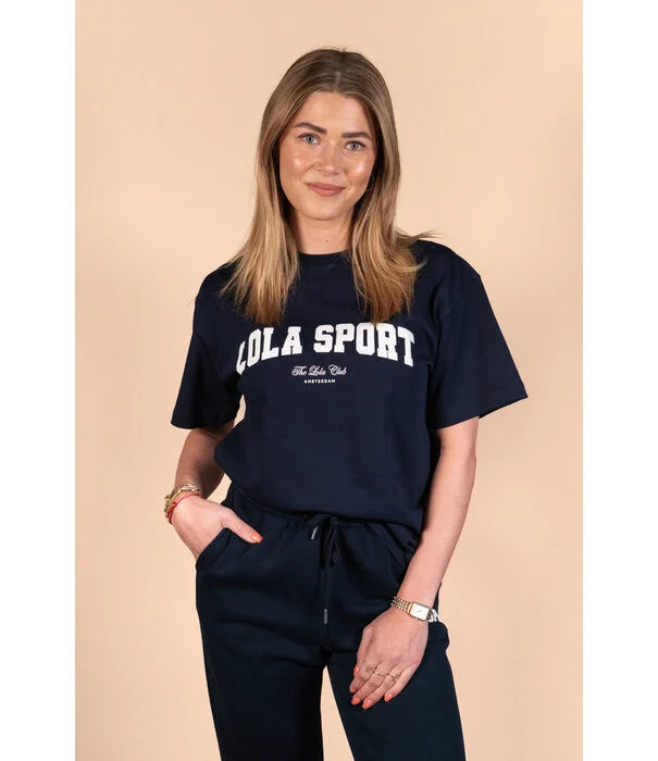 UNICORN The Lola Club Emma navy tee xs s m l