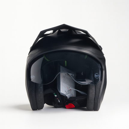 UNICORN Helmet Vito Jet Trial matt black