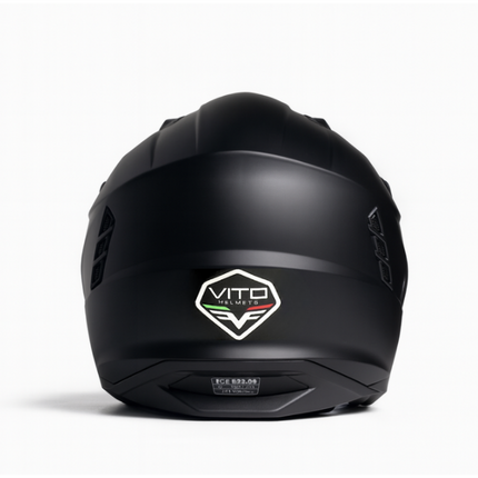 UNICORN Helmet Vito Jet Trial matt black