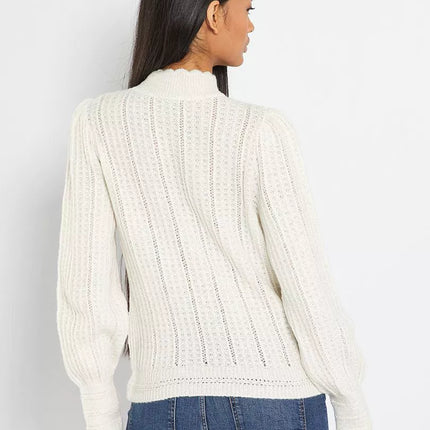 UNICORN Women's sweater white blue xs s m l xl